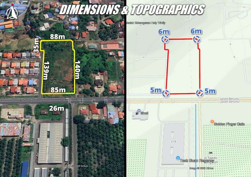 Tanah Komersial untuk Dijual di Tawau, Sabah oleh Rucben Kau - iProperty.com.my