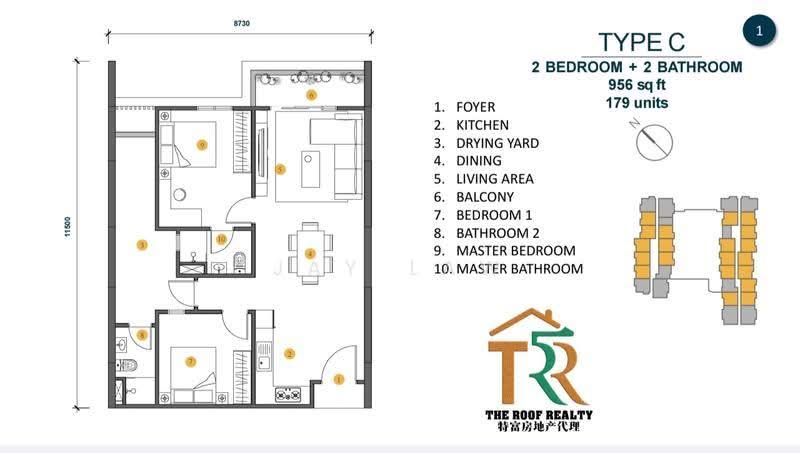 Kediaman Servis untuk Dijual di The Petal oleh Jay Law - iProperty.com.my