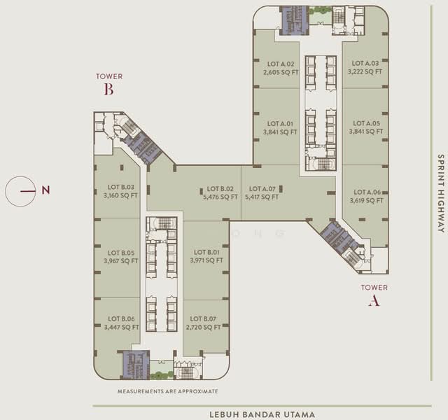 Pejabat untuk Disewa di Bandar Utama, Selangor oleh KK Wong - iProperty.com.my
