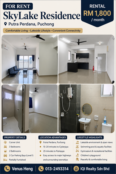 Service Residence for Rent in SkyLake Residence by Venus Heng - iProperty.com.my