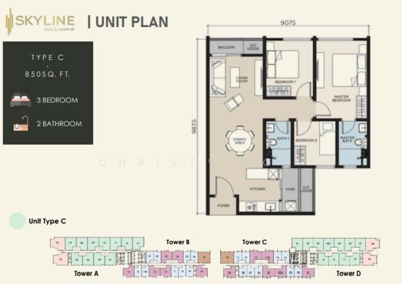 Condominium for Rent in Skyline KL by Christy Woo - iProperty.com.my