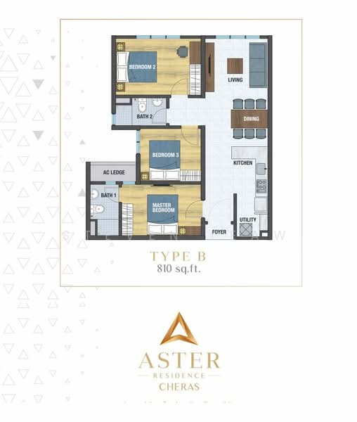 Condominium for Sale in Aster Residence by Steven Leaw - iProperty.com.my