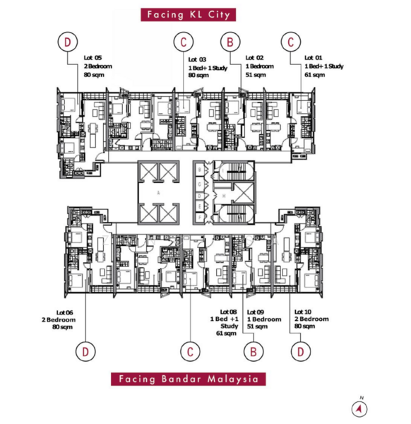 Service Residence for Sale in Lucentia Residences by Zinc Tsai - iProperty.com.my