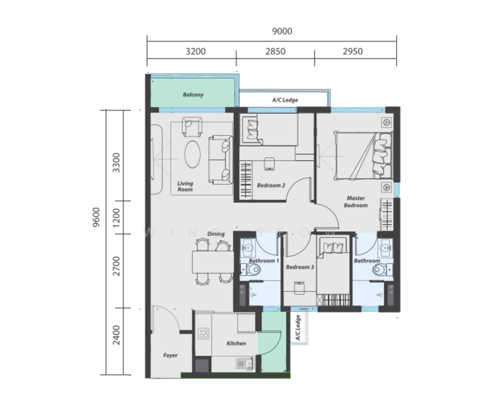 Service Residence for Sale in Baron Residence @ Lake City by Wing Seow - iProperty.com.my