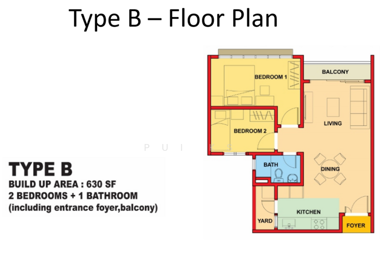 For Rent Sky River Front Service Apartment