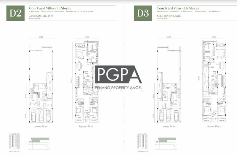 Vila Berkembar untuk Dijual di George Town, Penang oleh CHERYL - iProperty.com.my