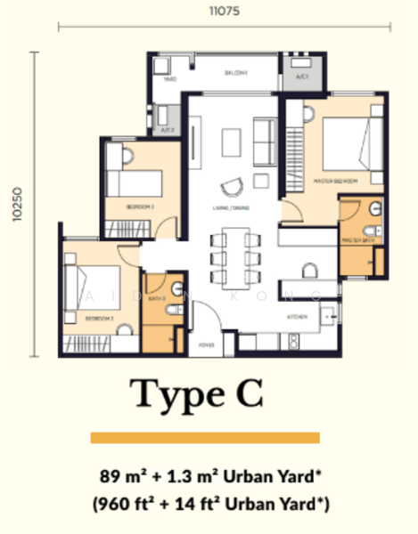 Residensi Servis untuk Dijual di The Connaught One oleh Aiden Kong - iProperty.com.my