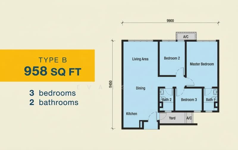 Service Residence for Sale in 2Rio Residence @ Bandar Puteri Puchong by Evans Ee - iProperty.com.my