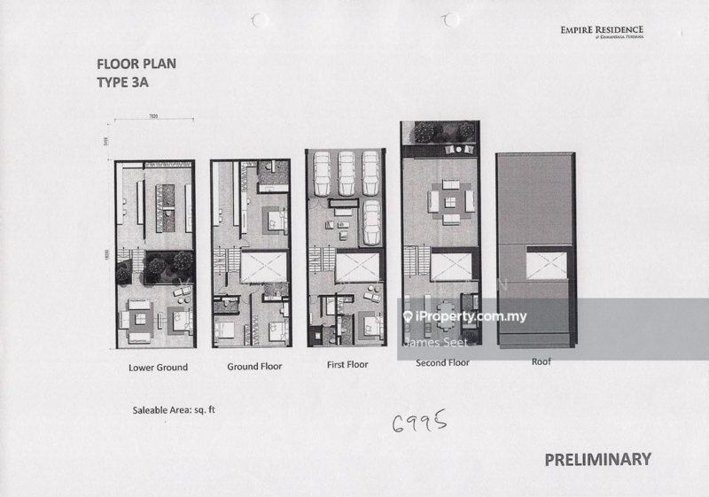 4-storey Terraced House for Sale in Damansara Perdana, Selangor by Vincent Tan - iProperty.com.my