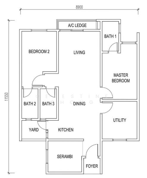 For Rent Residensi Emas