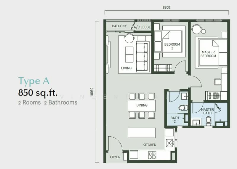 Condominium for Sale in Aras Residences by Vincent Lau - iProperty.com.my