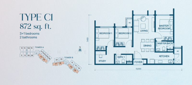 Service Residence for Sale in Aricia Residences by Chloe Leong - iProperty.com.my