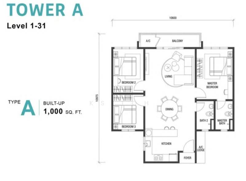 Service Residence for Sale in Huni @ Eco Ardence by KS Toh - iProperty.com.my