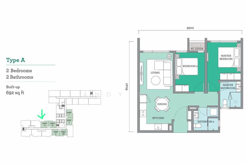 Service Residence for Rent in Edelweiss @ Tropicana Gardens by Andy Ng - iProperty.com.my