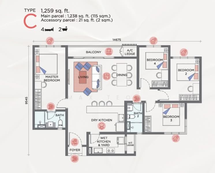 Residensi Servis untuk Dijual di Sunway Flora 2 oleh Max Teoh - iProperty.com.my