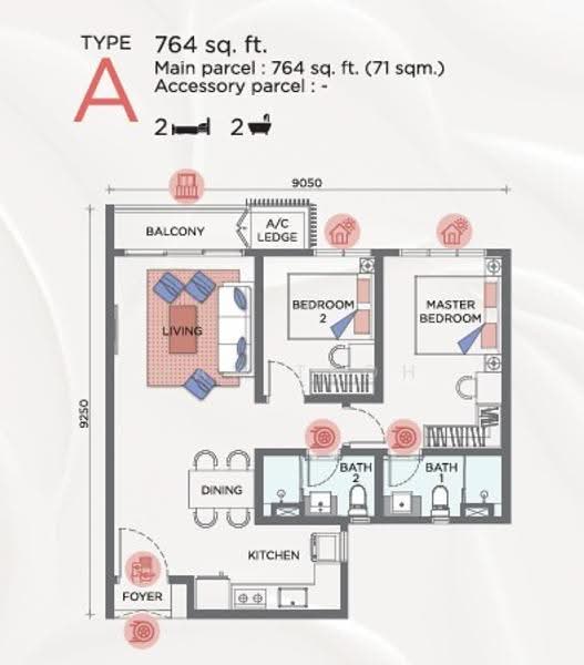 Kediaman Servis untuk Dijual di Sunway Flora 2 oleh Max Teoh - iProperty.com.my