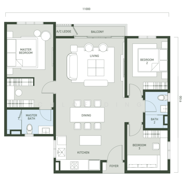 Condominium for Sale in Aras Residences by Chloe Ding - iProperty.com.my