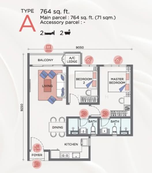 Residensi Servis untuk Dijual di Sunway Flora 2 oleh Max Teoh - iProperty.com.my