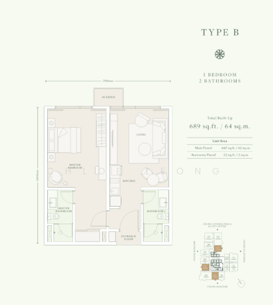 Service Residence for Sale in Parkside Residences @ Setia Federal Hill by Chloe Leong - iProperty.com.my