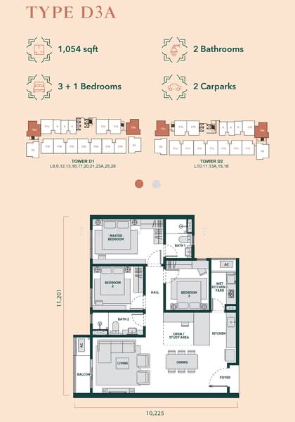 Residensi Servis untuk Dijual di THE RIVA RESIDENCES oleh Evans Ee - iProperty.com.my