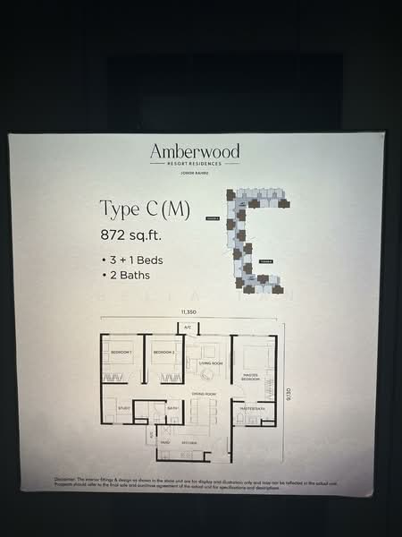 Residensi Servis untuk Dijual di Amberwood Resort Residence oleh Bella Tan - iProperty.com.my