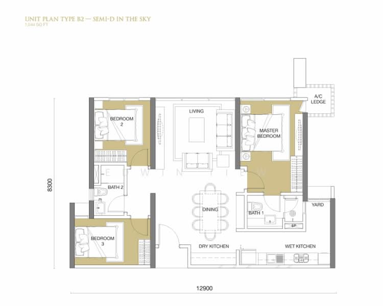 Service Residence for Sale in The Park Sky Residence by Edwin Tiew - iProperty.com.my