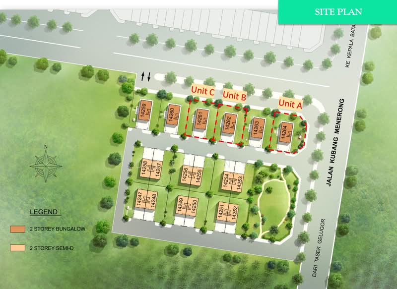 Banglo untuk Dijual di Taman Perda Indah, Tasek Gelugor oleh Deeland - iProperty.com.my