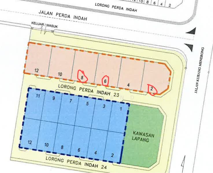 Banglo untuk Dijual di Taman Perda Indah, Tasek Gelugor oleh Deeland - iProperty.com.my