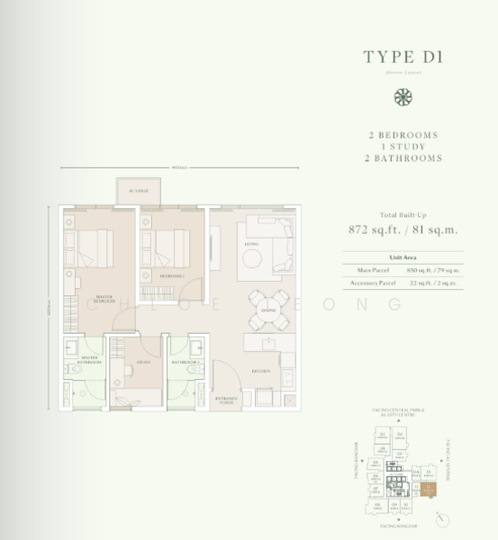 Service Residence for Sale in Parkside Residences @ Setia Federal Hill by Chloe Leong - iProperty.com.my