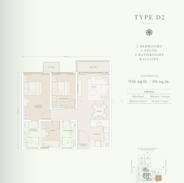 Service Residence for Sale in Parkside Residences @ Setia Federal Hill by Chloe Leong - iProperty.com.my