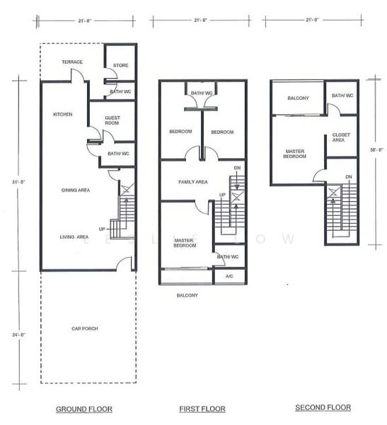 2.5-storey Terraced House for Sale in M Residence, Rawang by Leslie Low - iProperty.com.my
