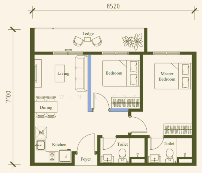 Service Residence for Sale in Arte Star by Win Leong - iProperty.com.my
