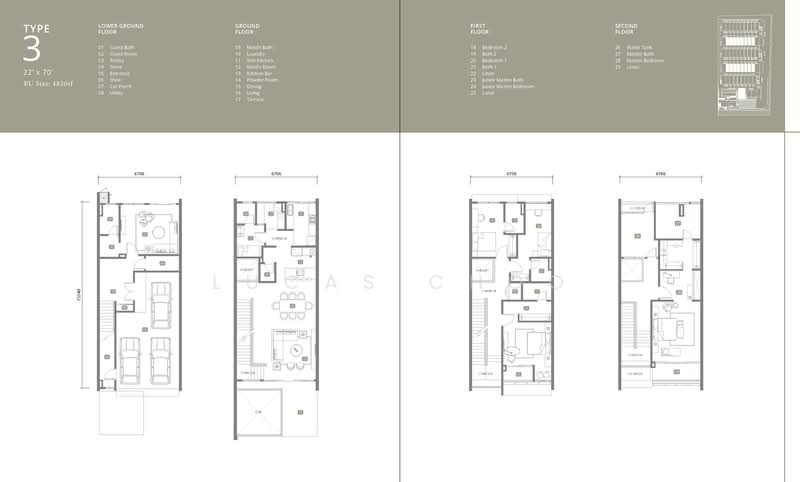 Rumah Teres 3.5-Tingkat untuk Dijual di Ampang, Selangor oleh Lucas Choo - iProperty.com.my