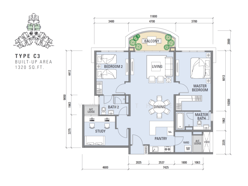 Kondominium untuk Dijual di Teega Residences oleh Lywen Thye - iProperty.com.my
