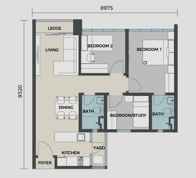 Residensi Servis untuk Dijual di Riveria City oleh Jayce Tee - iProperty.com.my