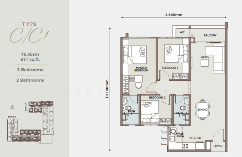 Residensi Servis untuk Dijual di Maxim D'Parc oleh Aiden Kong - iProperty.com.my