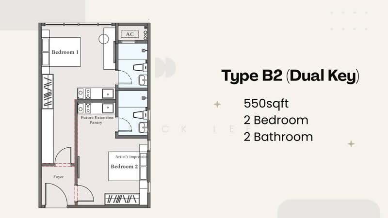 Residensi Servis untuk Dijual di Rosalie @ Ancubic Harmoni oleh Jack Lee - iProperty.com.my