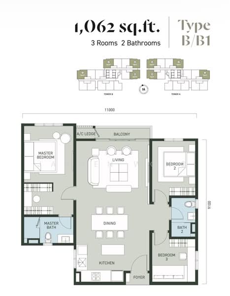 Residensi Servis untuk Dijual di Aras Residences oleh Jayden Wong - iProperty.com.my