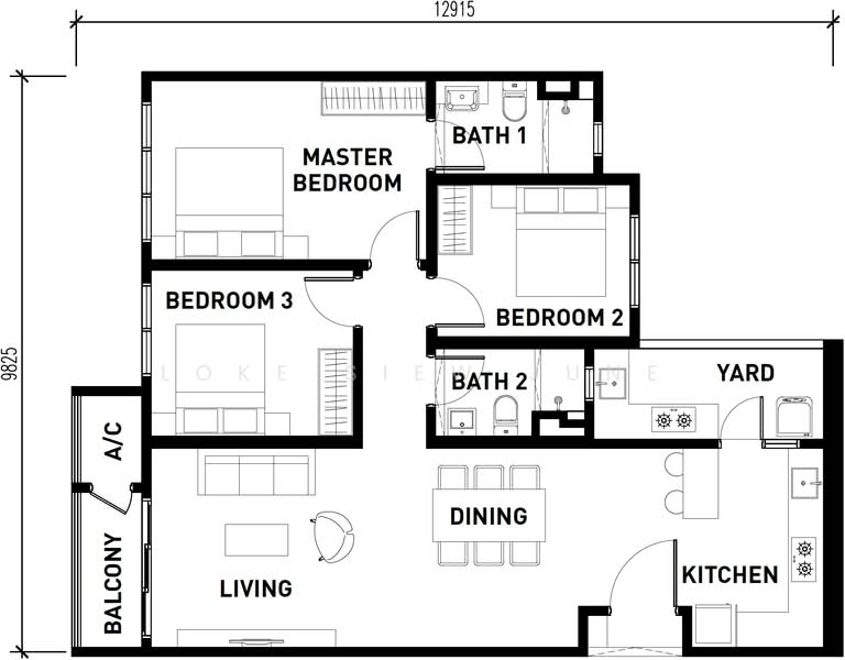 Service Residence for Rent in Sunway Belfield by Loke Siew June - iProperty.com.my
