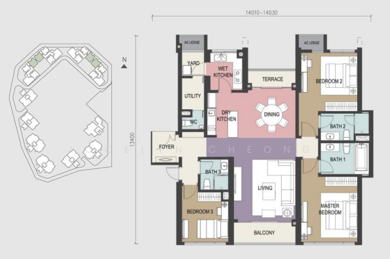 Kondominium untuk Dijual di Agile Mont Kiara oleh Jocelyn Cheong - iProperty.com.my