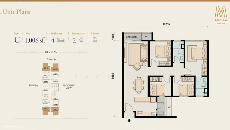 Kondominium untuk Dijual di M Aspira oleh Jack Lee - iProperty.com.my
