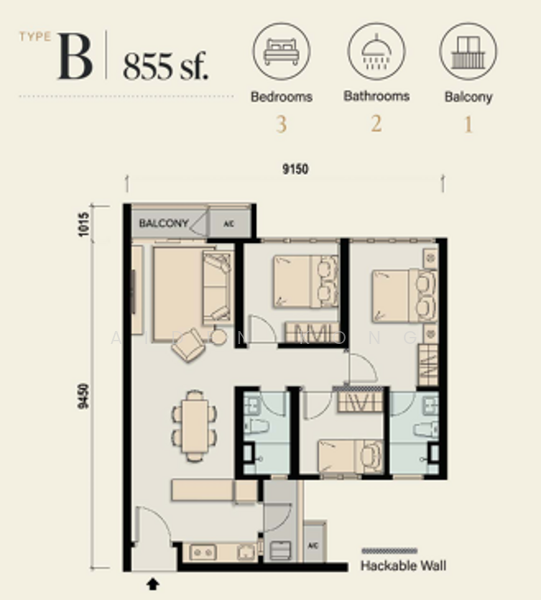 Residensi Servis untuk Dijual di M Aspira oleh Aiden Kong - iProperty.com.my