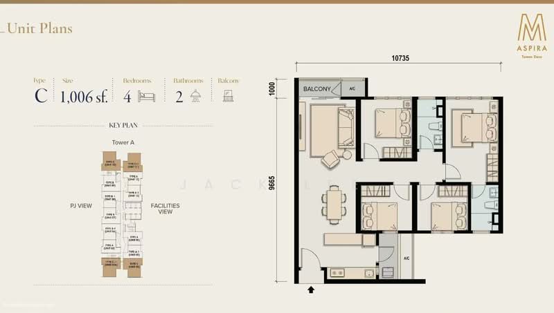 Kondominium untuk Dijual di M Aspira oleh Jack Lee - iProperty.com.my