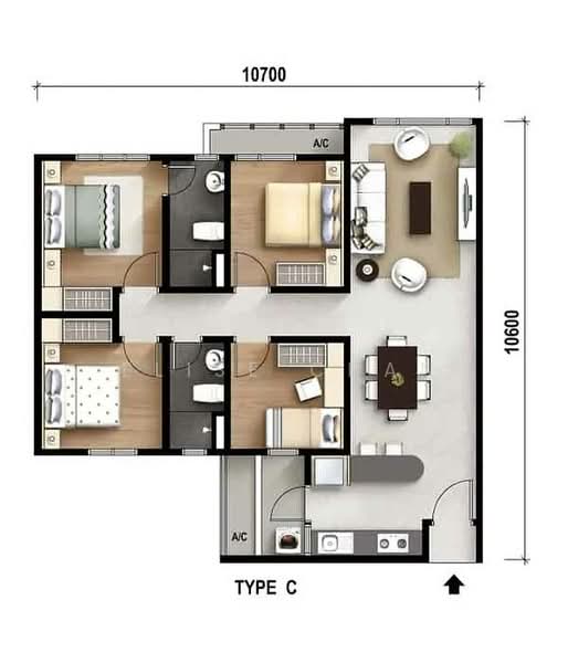 Kediaman Servis untuk Dijual di M Nova oleh Elise Chan - iProperty.com.my