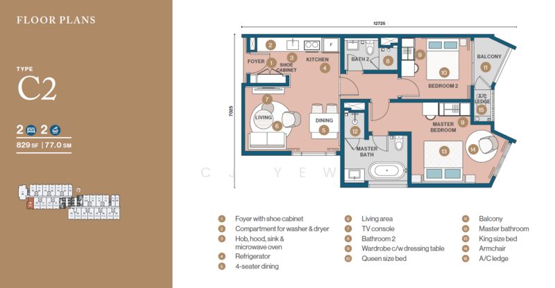 Service Residence for Sale in Clarissa Serviced Suites by CJ Yew - iProperty.com.my