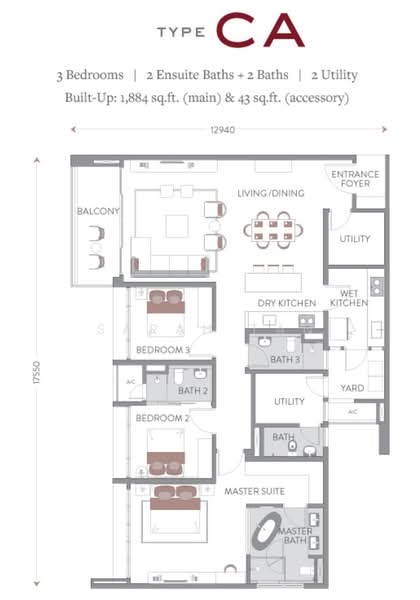 Service Residence for Sale in Jendela Residences by Sarah Tan - iProperty.com.my