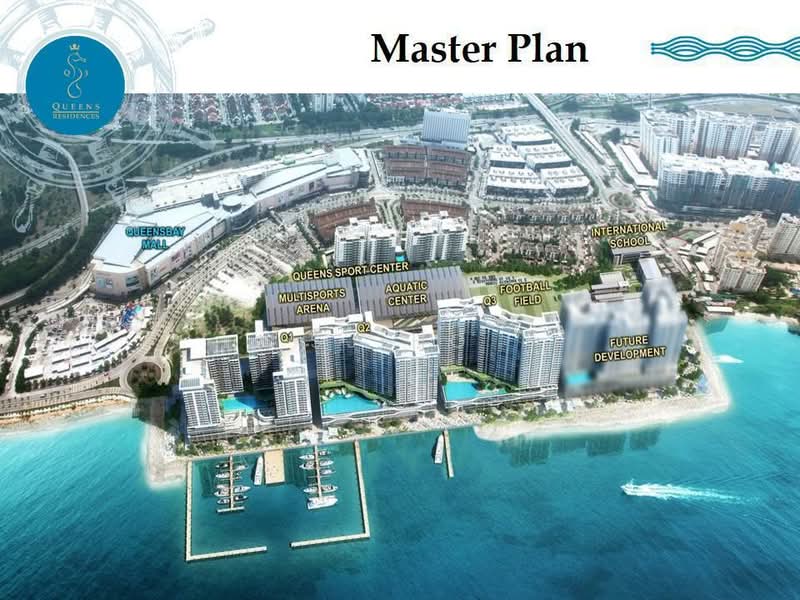 Kondominium untuk Dijual di Queens Residences Q3 @ Queens Waterfront oleh SJ Ho - iProperty.com.my