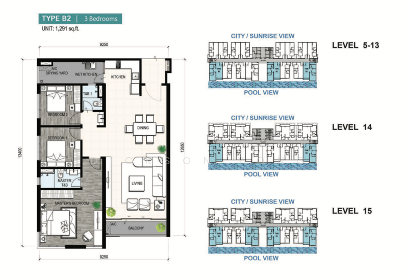 Kondominium untuk Dijual di Sapphire On The Park oleh Dickson Yong - iProperty.com.my