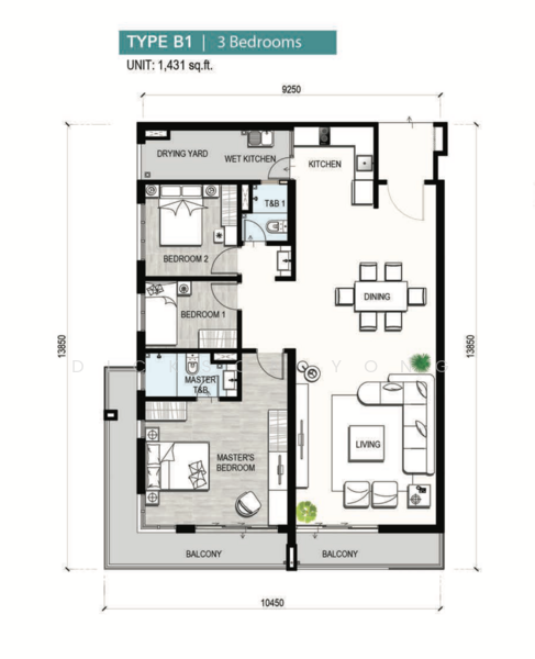 Condominium for Sale in Sapphire On The Park by Dickson Yong - iProperty.com.my