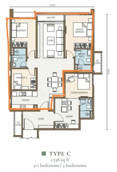 Service Residence for Rent in Duta Park Residences by Wynne Chua - iProperty.com.my
